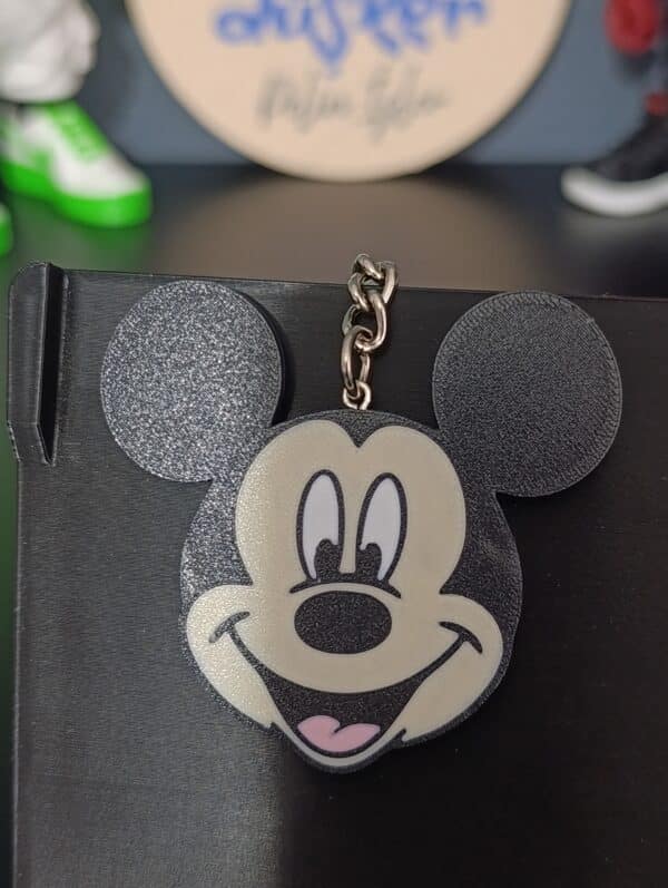 Disney Mickey  Figürlü 2 Boyutlu 3D Anahtarlık