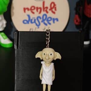 Dobby Figürlü 3D Anahtarlık