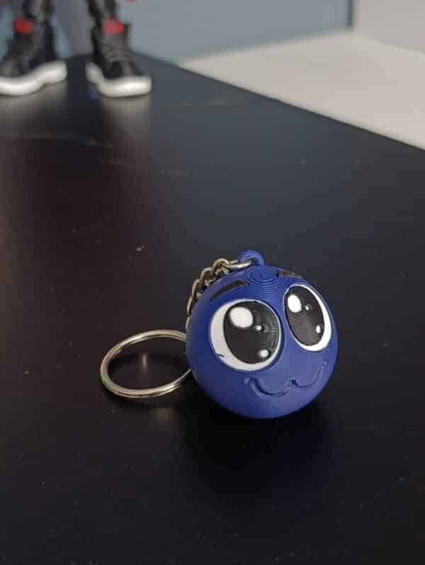 Gülen Top 3D Anahtarlık