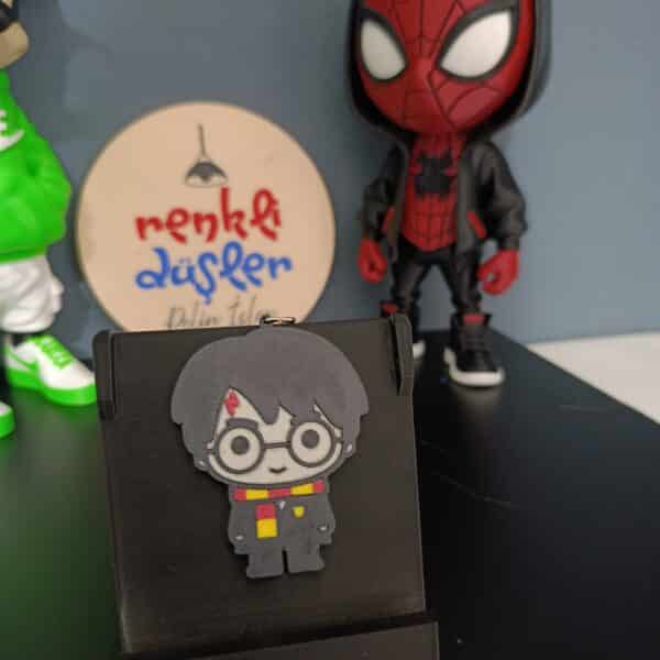 Harry Potter   Figürlü  2 boyutlu 3D Anahtarlık