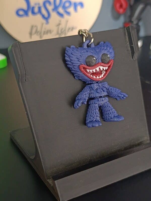 Huggy Wuggy Figürlü Hareketli 3D Anahtarlık