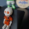 İskelet Doktor Figürlü Hareketli 3D Anahtarlık