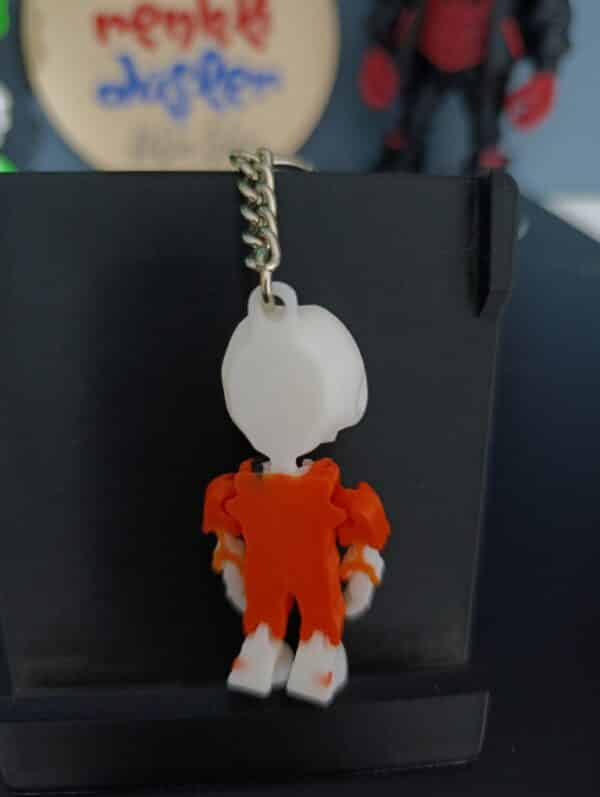 İskelet Doktor Figürlü Hareketli 3D Anahtarlık