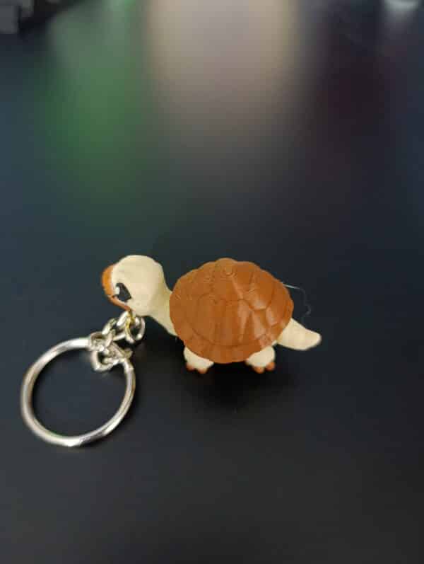 Kaplumbağa  Hareketli 3D anahtarlık