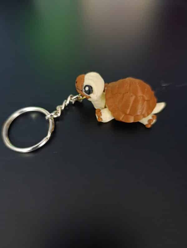 Kaplumbağa  Hareketli 3D anahtarlık