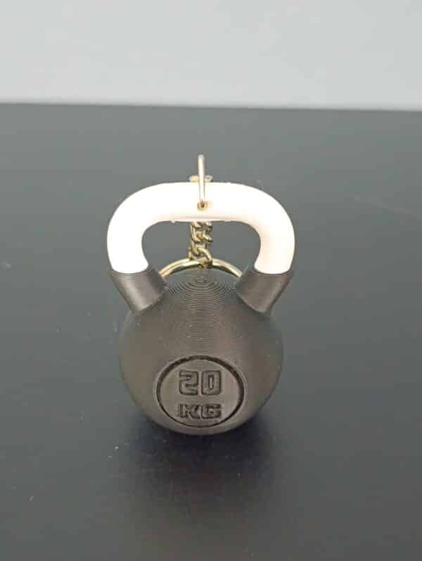 kettlebell  Figürlü  Dambıl 3D Anahtarlık