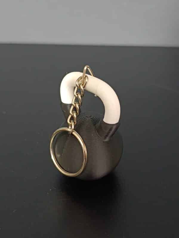 kettlebell  Figürlü  Dambıl 3D Anahtarlık