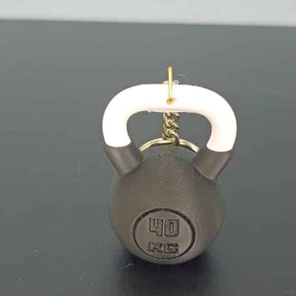 kettlebell  Figürlü  Dambıl 3D Anahtarlık