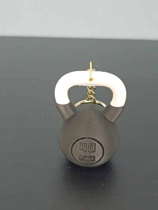 kettlebell  Figürlü  Dambıl 3D Anahtarlık
