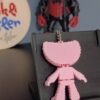 Kissy Missy Figürlü 3D Hareketli Anahtarlık