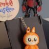 Labubu  3D Anahtarlık 6 cm  ( turuncu )