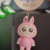 Labubu Anahtarlık 3D ( Pembe )