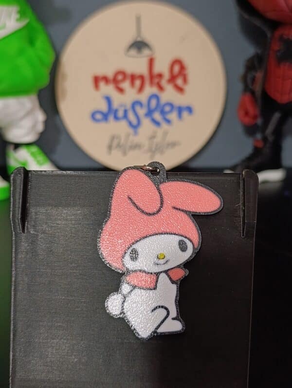 Melody  Figürlü  2 boyutlu 3D Anahtarlık