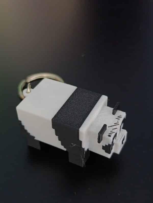 Minecraft panda  ( 6 cm )