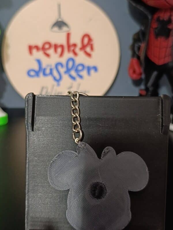 Minnie Mause  Figürlü  2 boyutlu 3D Anahtarlık