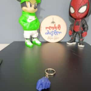 Zar Figürlü 3D Anahtarlık