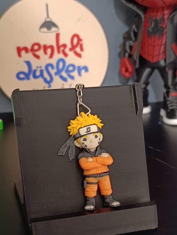 Naruto Figürlü 3D Hareketli Anahtarlık 6 cm