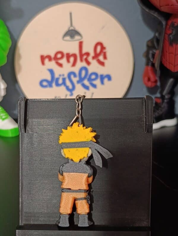 Naruto Figürlü 3D Hareketli Anahtarlık 6 cm