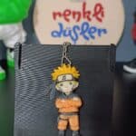 Naruto Figürlü 3D Hareketli Anahtarlık 6 cm