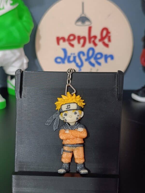 Naruto Figürlü 3D Hareketli Anahtarlık 6 cm