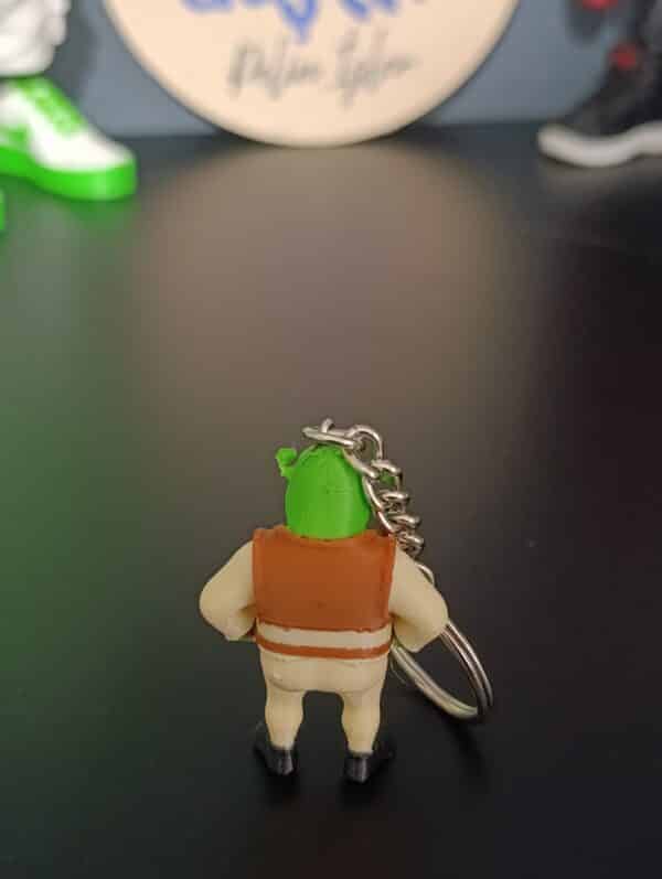 Shrek Figürlü 3D Hareketli Anahtarlık 6 cm