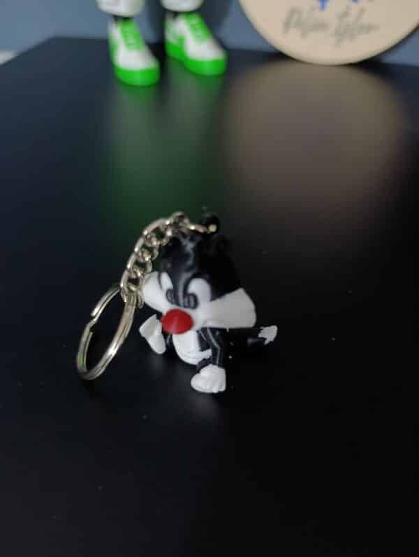 Silvester Kedi 3D anahtarlık