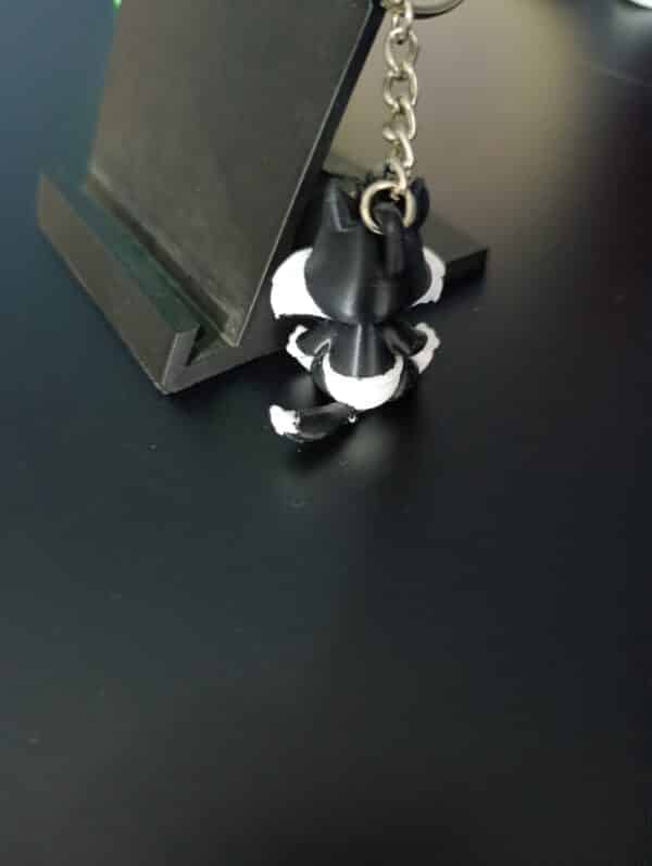 Silvester Kedi 3D anahtarlık