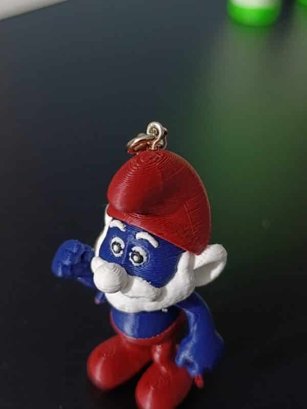 Şirin Baba 3D anahtarlık 6 cm