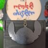 stitch  Figürlü  2 boyutlu 3D Anahtarlık