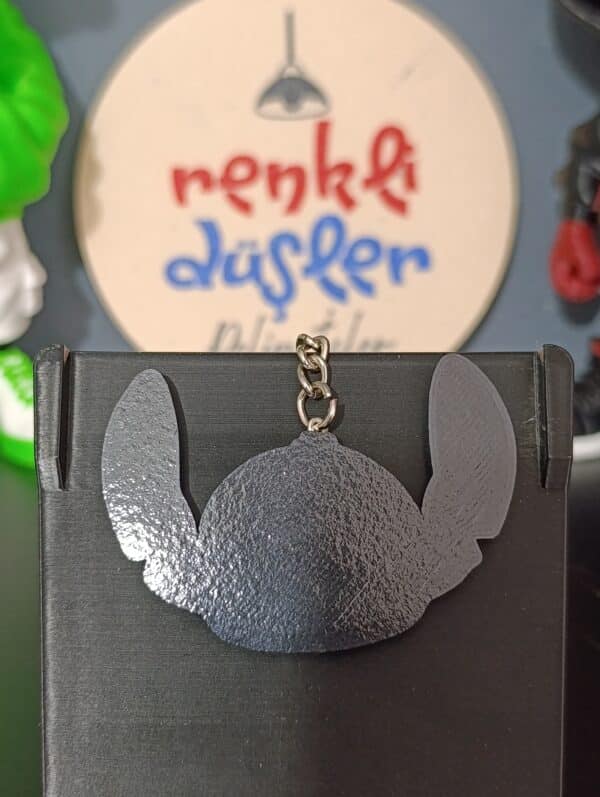 stitch  Figürlü  2 boyutlu 3D Anahtarlık