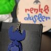 Stitch Figürlü 3D Hareketli Anahtarlık 6 cm
