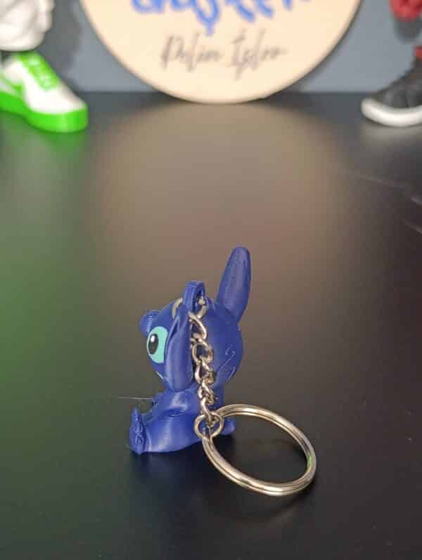 Stitch Figürlü Hareketli 3D Anahtarlık 6cm