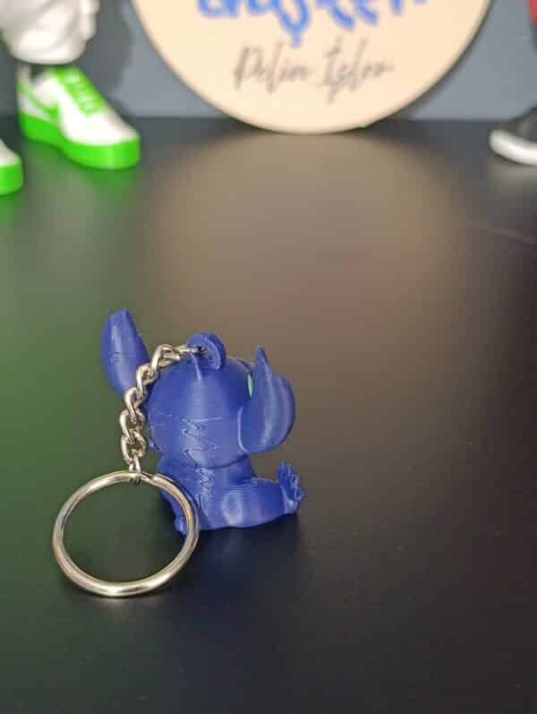Stitch Figürlü Hareketli 3D Anahtarlık 6cm