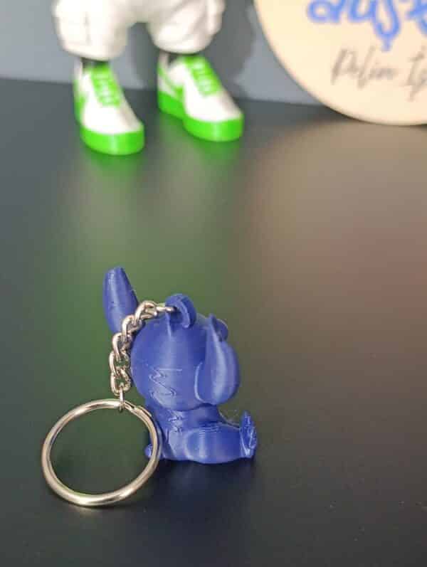 Stitch Figürlü Hareketli 3D Anahtarlık 6cm