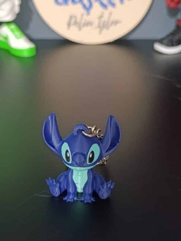 Stitch Figürlü Hareketli 3D Anahtarlık 6cm
