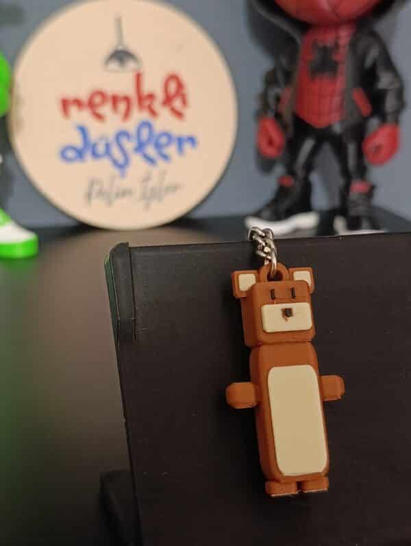 Super Bear Adventure Figürlü  3D Anahtarlık