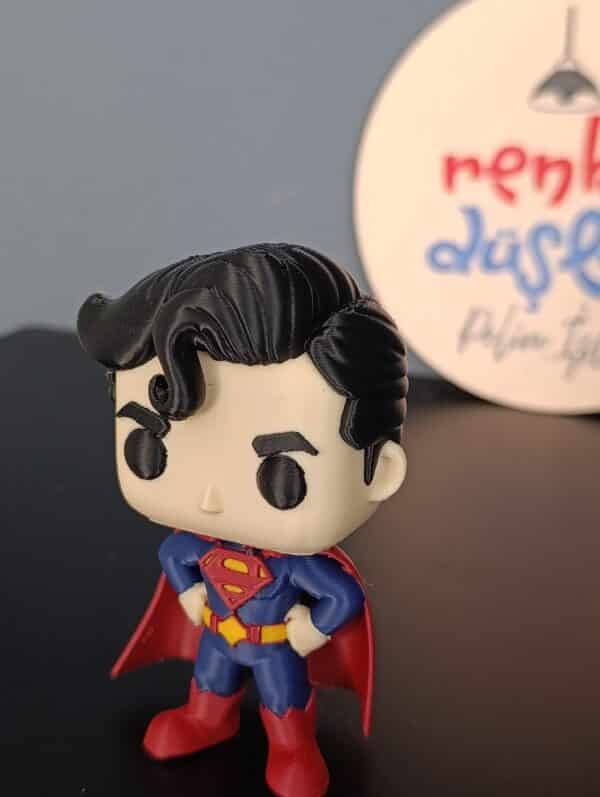 Superman 3D  Figür ( 10 cm )