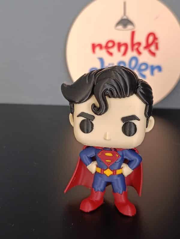 Superman 3D  Figür ( 10 cm )