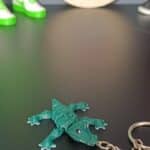 Timsah  Figürlü Hareketli 3D Anahtarlık 6cm