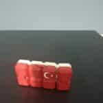 TÜRK BAYRAKLI SONSUZ KÜP