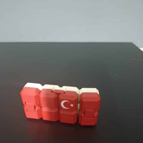 TÜRK BAYRAKLI SONSUZ KÜP