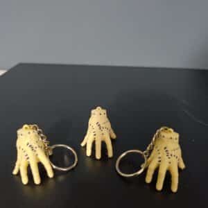 Yuvarlak Dambıl Figürlü Hareketli 3D Anahtarlık