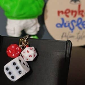 Zar Figürlü 3D Anahtarlık