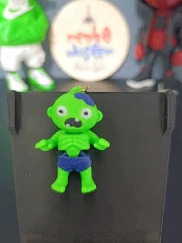 ZombiFigürlü Hareketli 3D Anahtarlık ( erkek )