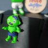 ZombiFigürlü Hareketli 3D Anahtarlık ( erkek )