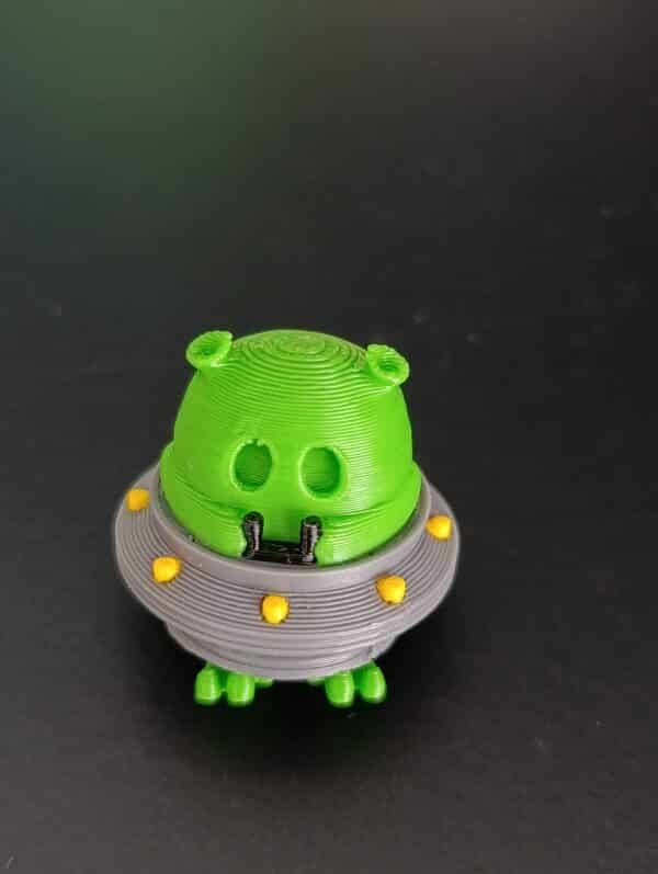 Alien  Driving A Ufo  Mini Figür