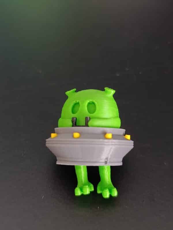 Alien  Driving A Ufo  Mini Figür