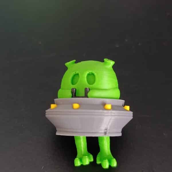 Alien  Driving A Ufo  Mini Figür