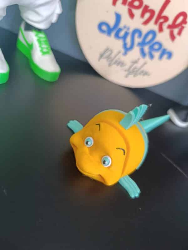 Flexi Flounder _Küçük Deniz Kızı Eklemeli Oyuncak  ( 10 cm )